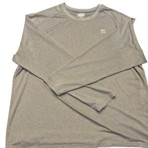 Duluth Trading Company Alaskan Hardgear 2XL Men's Gray 100% Polyester Base Layer